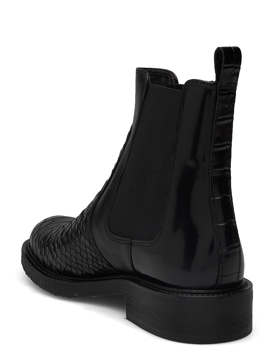 Billi Bi - Boots - chelsea boots - black pyton/black croco - 2