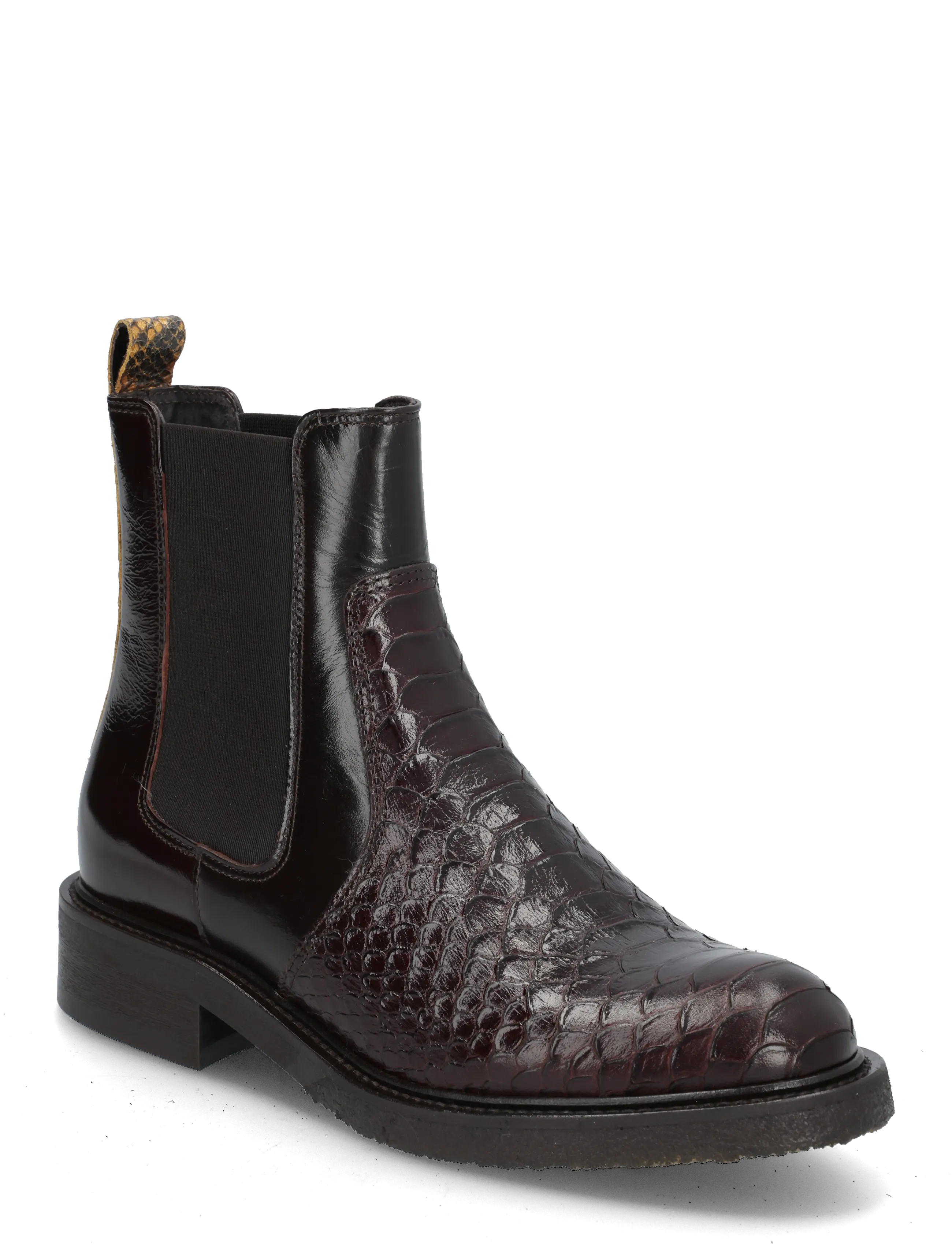 Billi Bi Boots - Støvler - T.MORO / MUSTARD SNAKE / brown