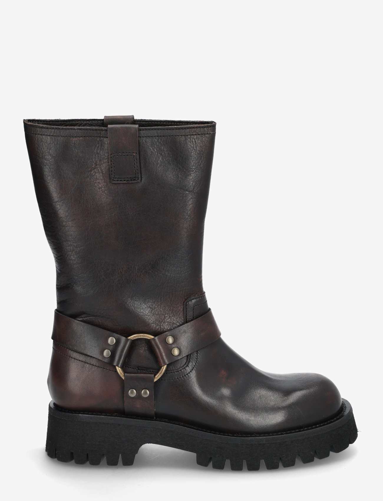 Billi Bi - Boots - madalad poolsaapad - black shadow calf - 1