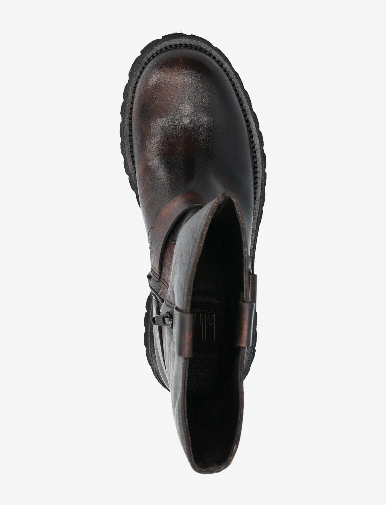 Billi Bi - Boots - madalad poolsaapad - black shadow calf - 3