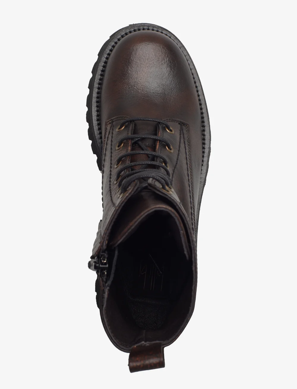 Billi Bi - Boots - geschnürte stiefel - black shadow calf - 3