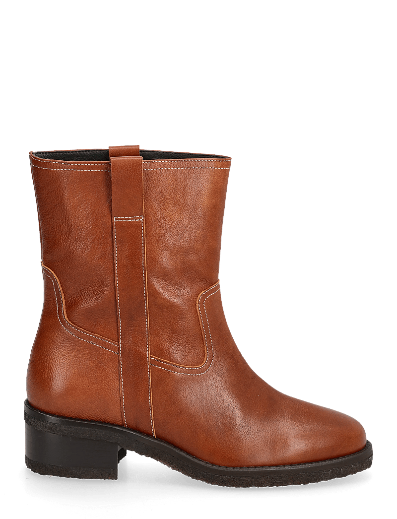 Billi Bi - Boots - flade ankelstøvler - whisky grove calf - 1