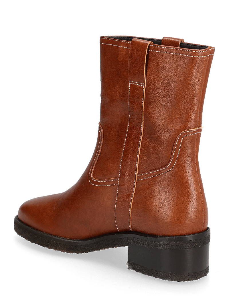 Billi Bi - Boots - flade ankelstøvler - whisky grove calf - 2