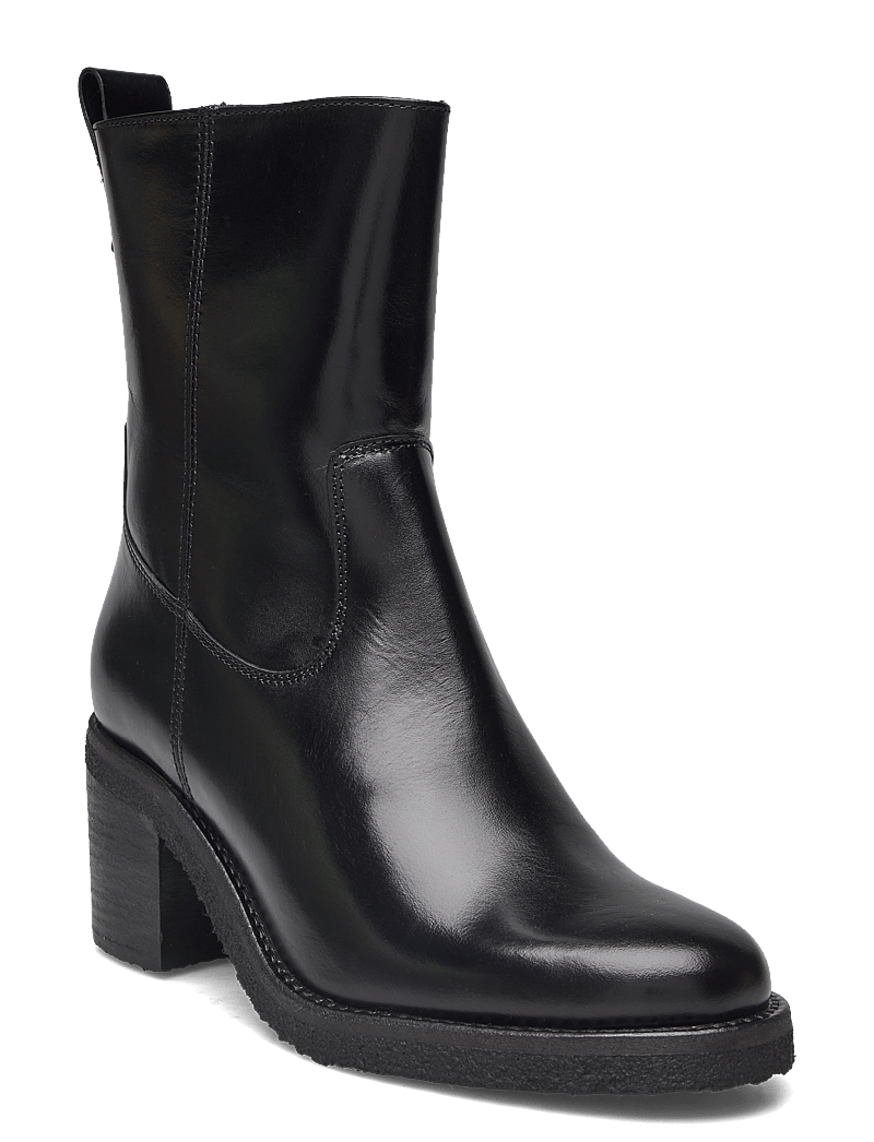 Billi Bi - Booties - stiefeletten mit absatz - black calf - 0