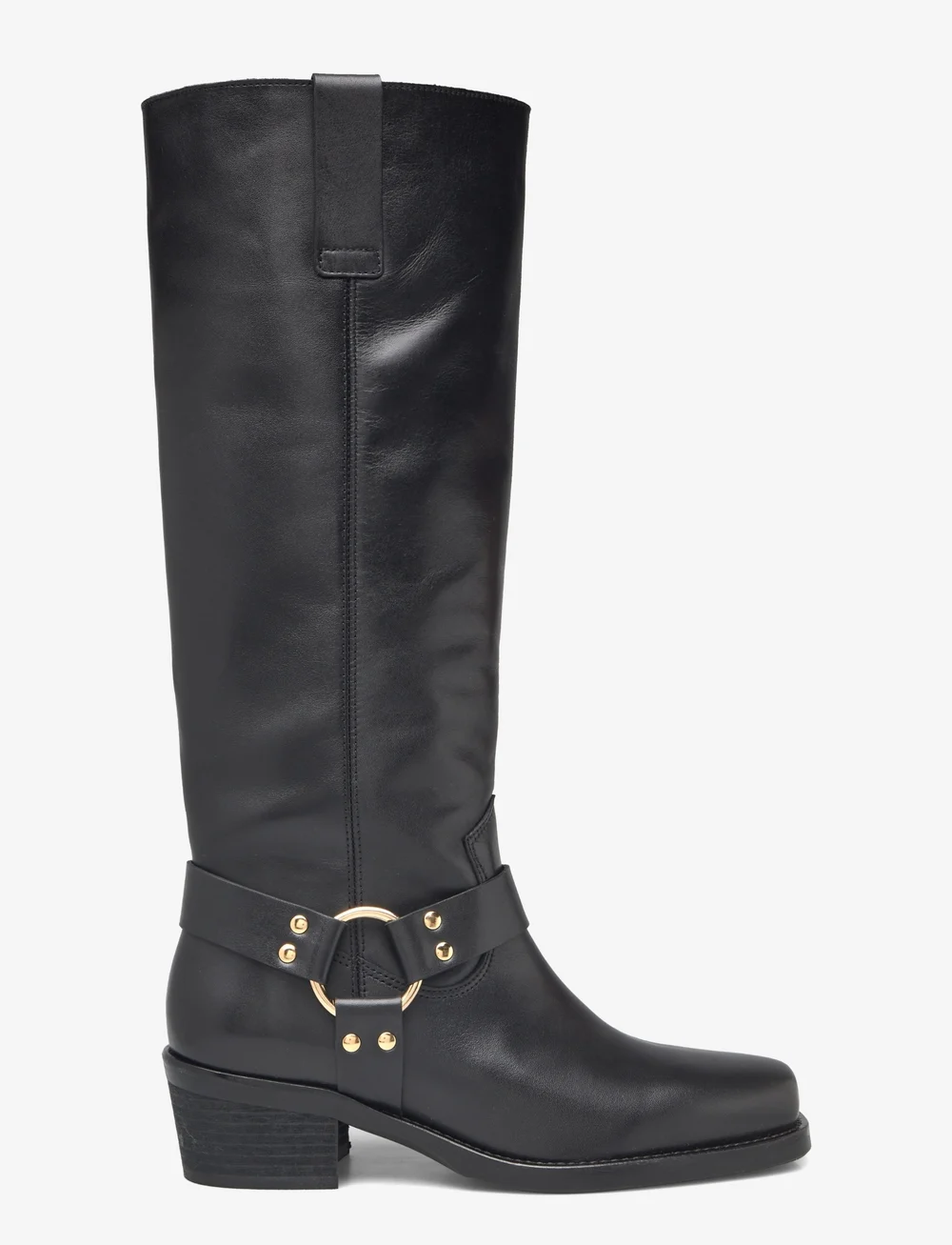 Billi Bi - Long Boots - cowboystøvler - black hamer calf - 1
