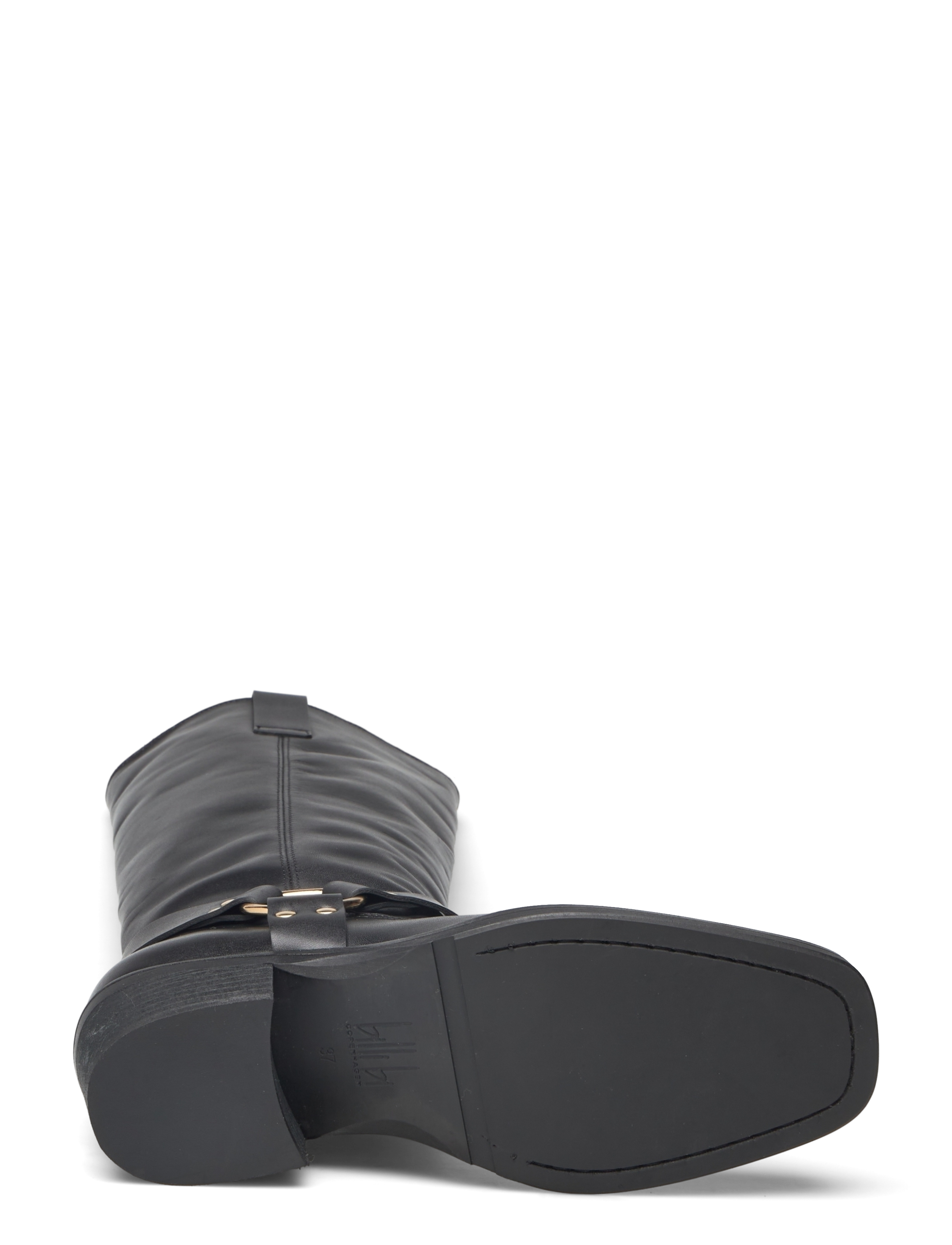 Billi Bi - Long Boots - cowboyboots - black hamer calf - 4