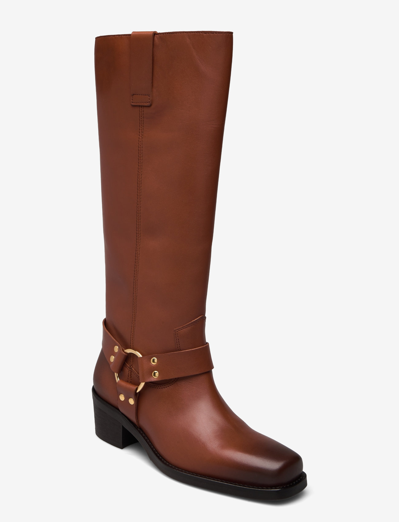 Billi Bi - Long Boots - cowboy-stiefel - cognac hamer calf - 0
