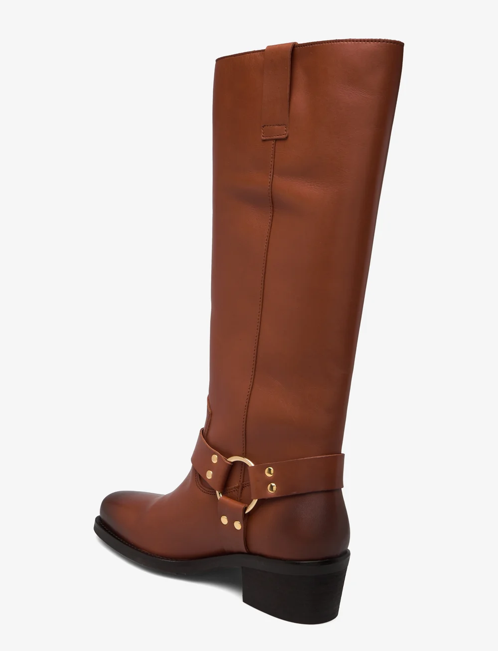 Billi Bi - Long Boots - cowboystøvler - cognac hamer calf - 2
