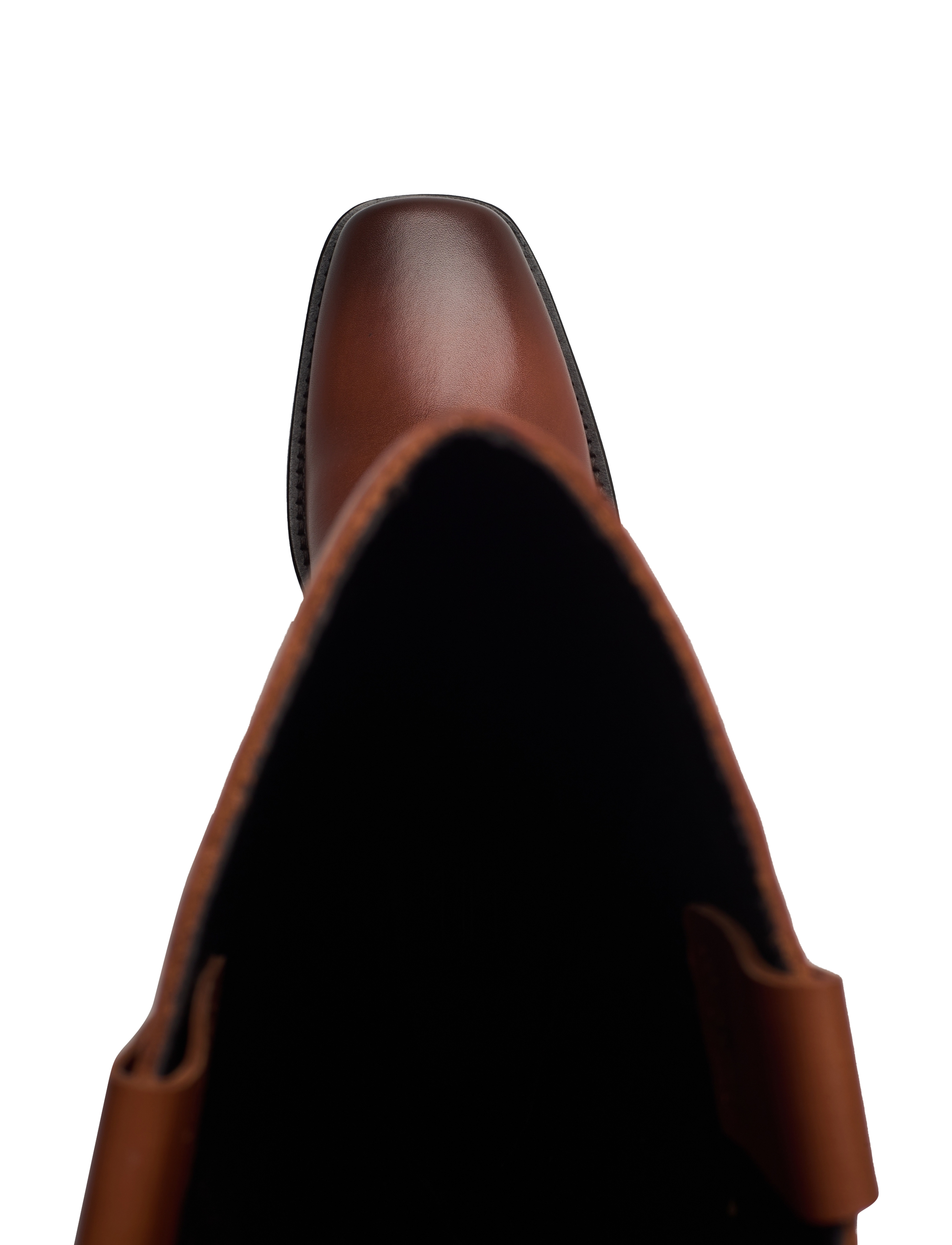 Billi Bi - Long Boots - cowboystøvler - cognac hamer calf - 3