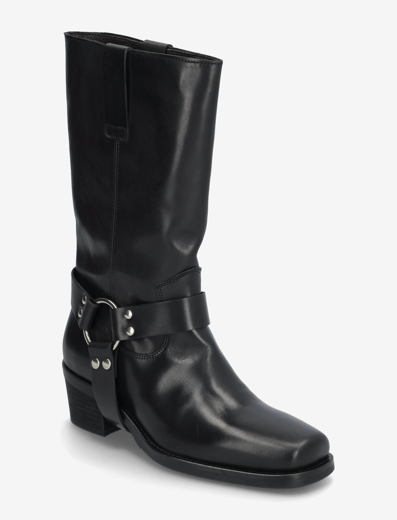 Billi Bi - Boots - kauboi saapad - black calf - 0
