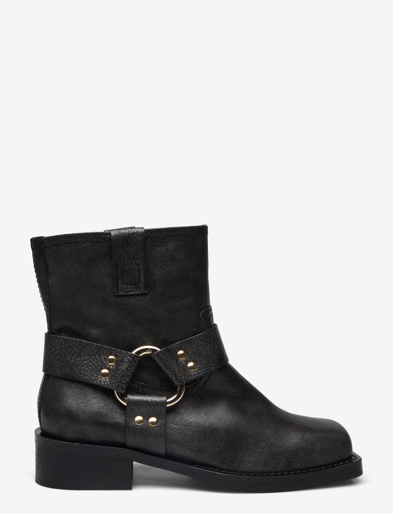 Billi Bi - Boots - flat ankle boots - black/grey frisco calf - 1