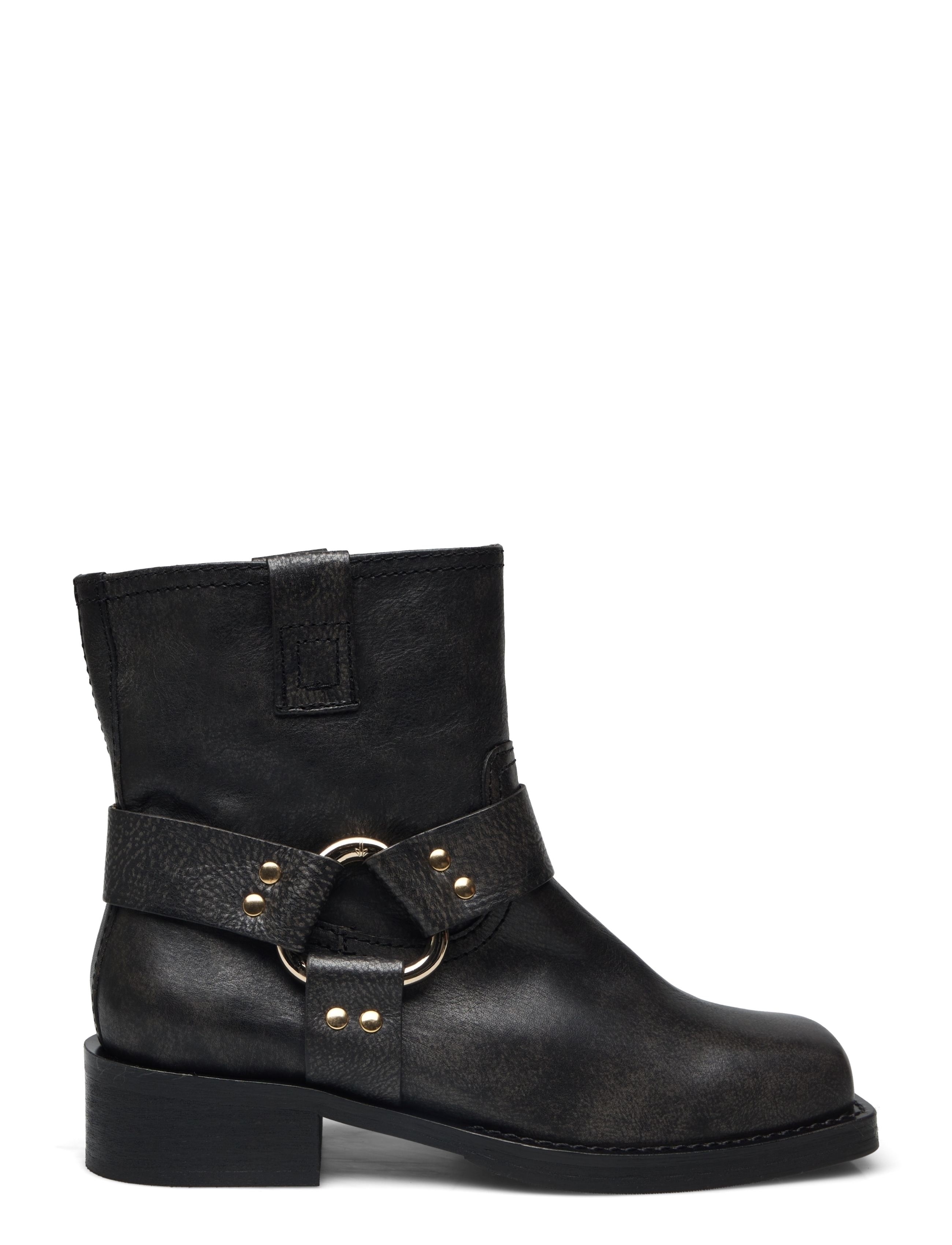 Billi Bi - Boots - cowboystøvler - black/grey frisco calf - 1