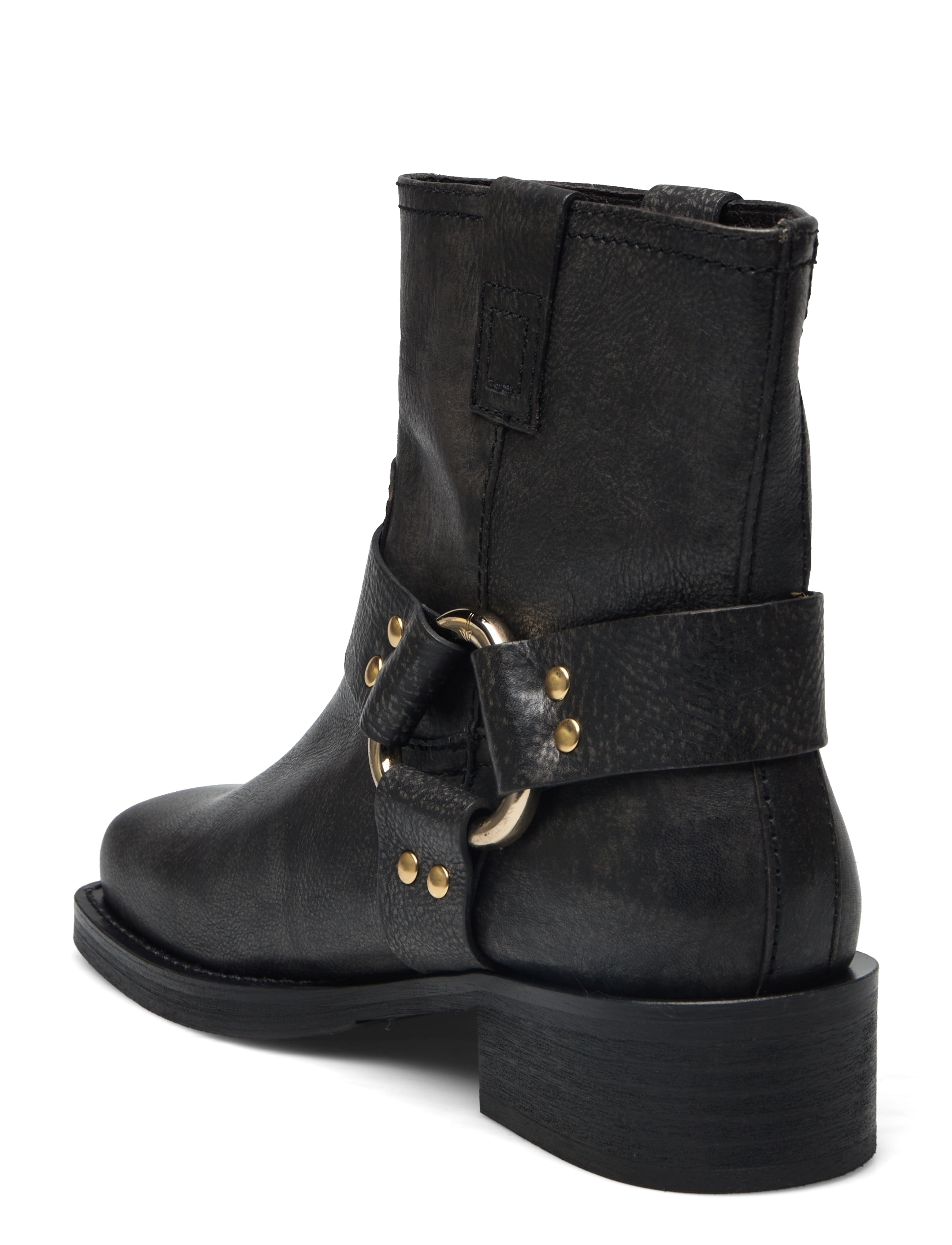 Billi Bi - Boots - cowboystøvler - black/grey frisco calf - 2