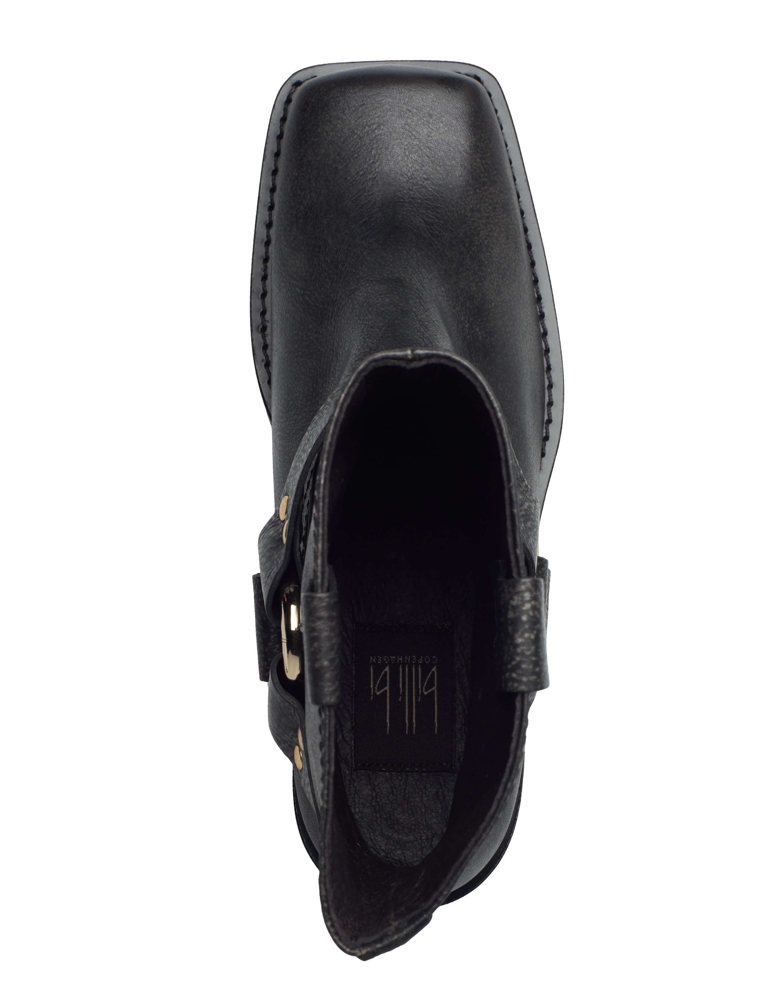 Billi Bi - Boots - cowboystøvler - black/grey frisco calf - 3