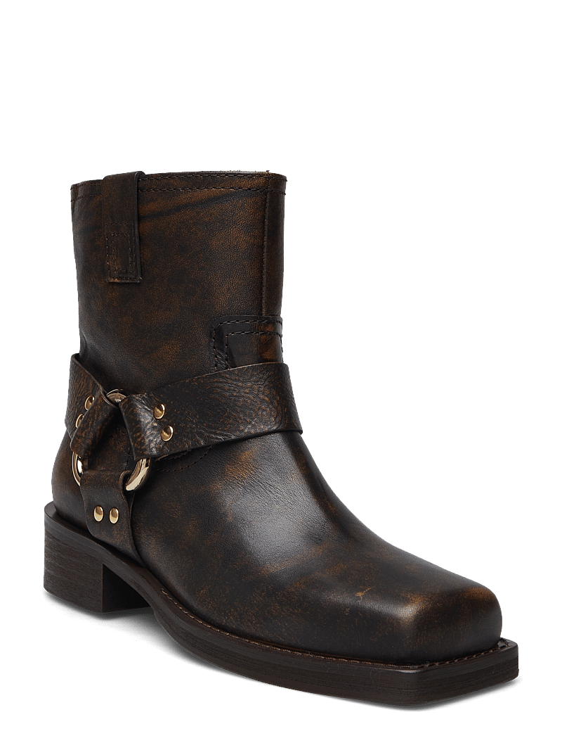 Billi Bi - Boots - flache stiefeletten - cognac frisco calf - 0
