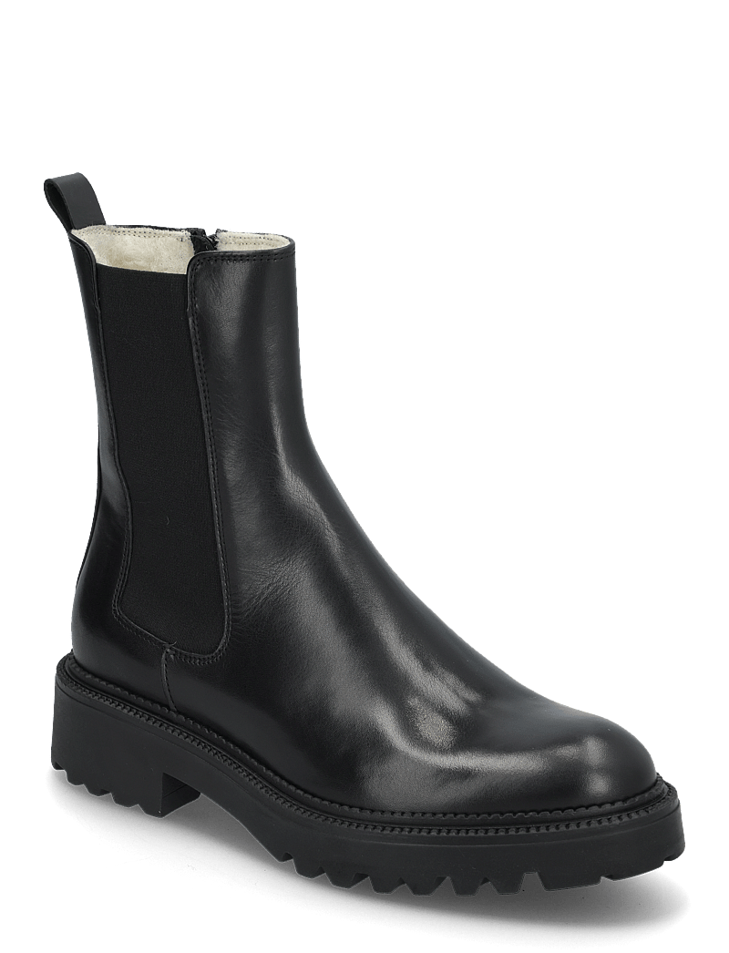 Billi Bi - Warm lining - winterschuhe - black calf - 0