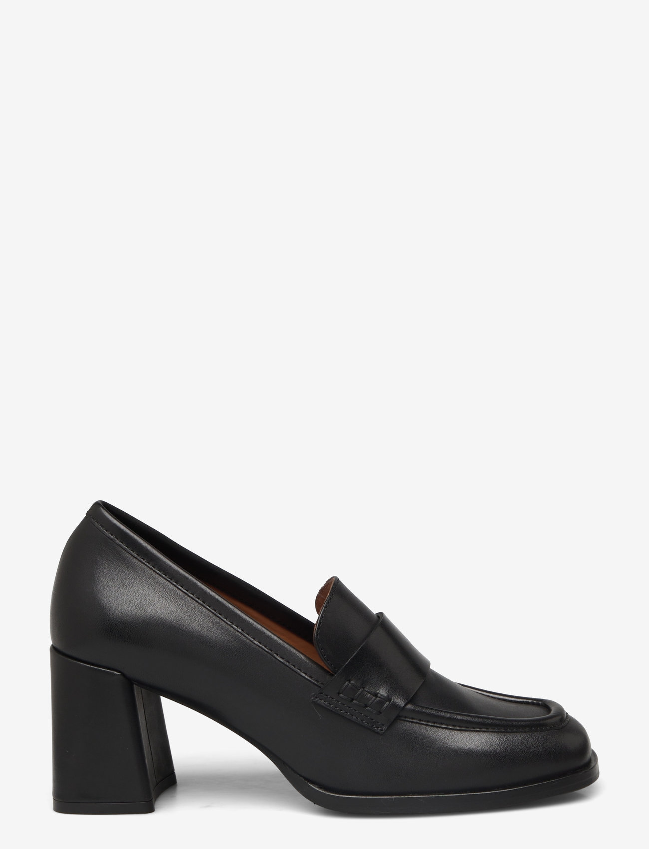 Billi Bi - Shoes - loafers med hæl - black calf - 1