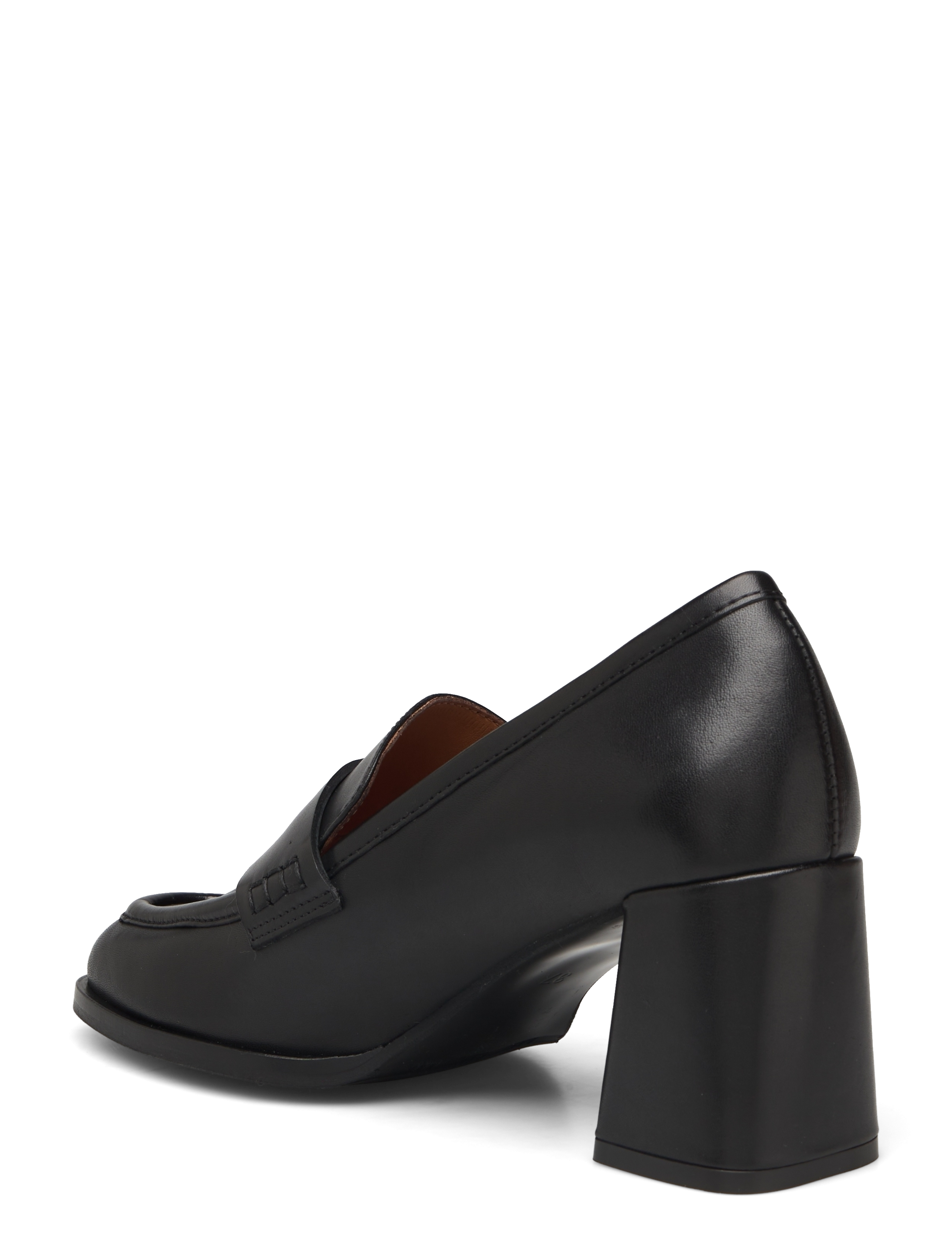 Billi Bi - Shoes - loafers med klack - black calf - 2