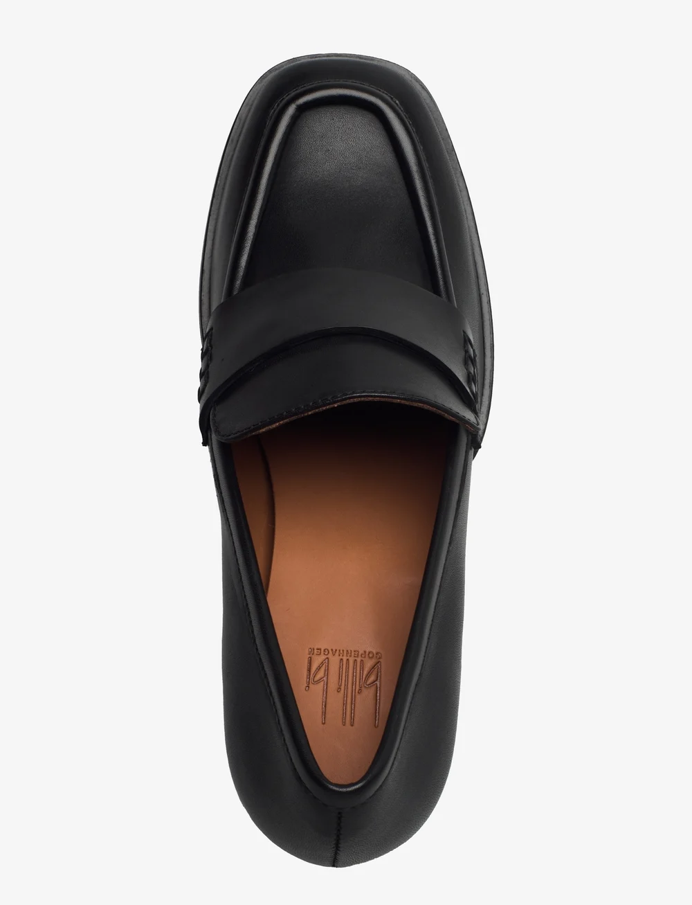 Billi Bi - Shoes - loafers med hæl - black calf - 3