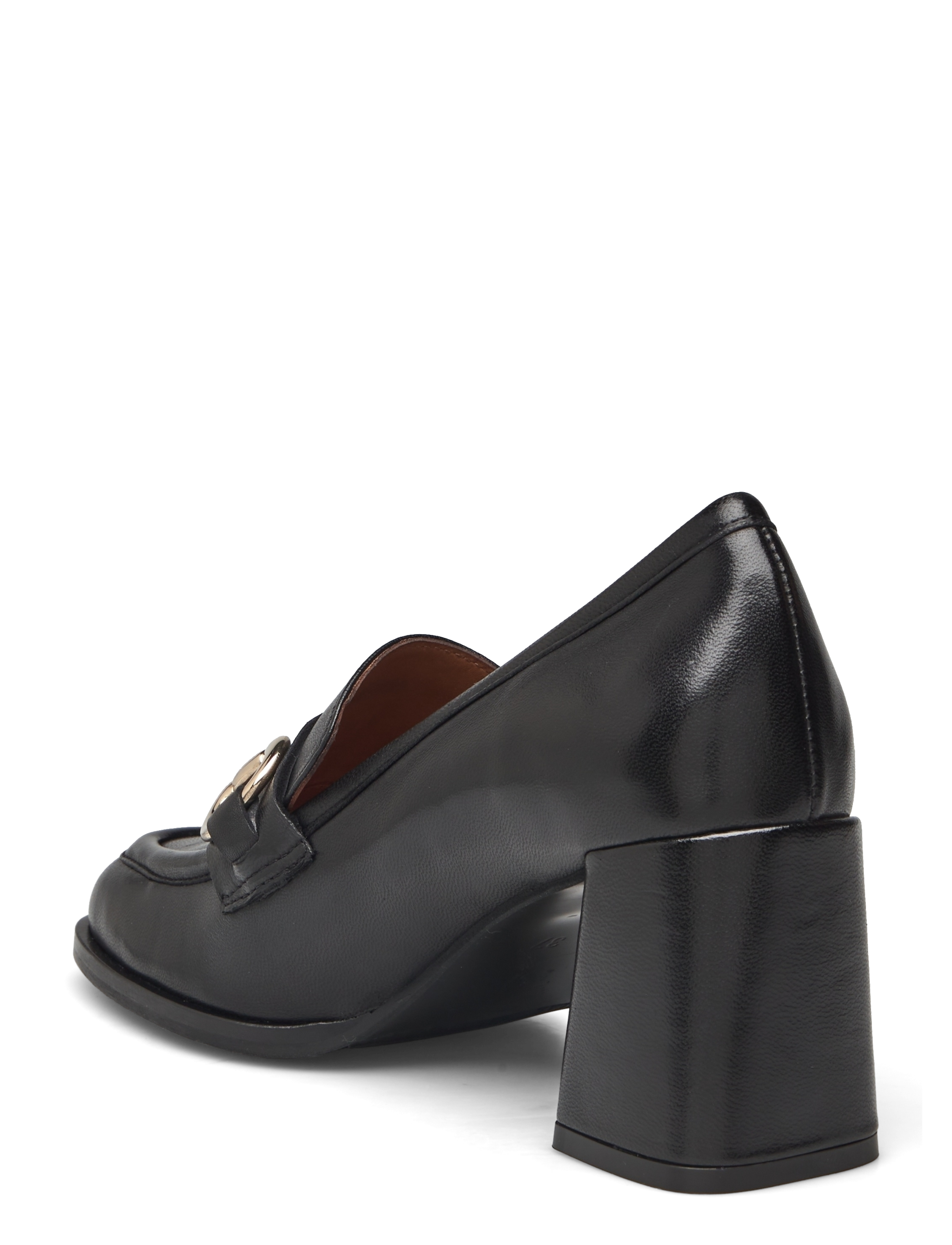 Billi Bi - Shoes - mokasiner med hæl - black nappa - 2