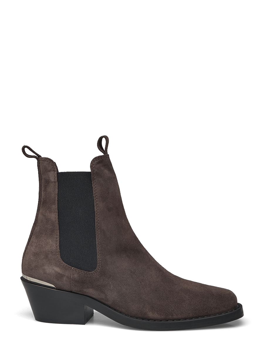 Billi Bi - Booties - chelsea boots - iman babysilk suede - 1