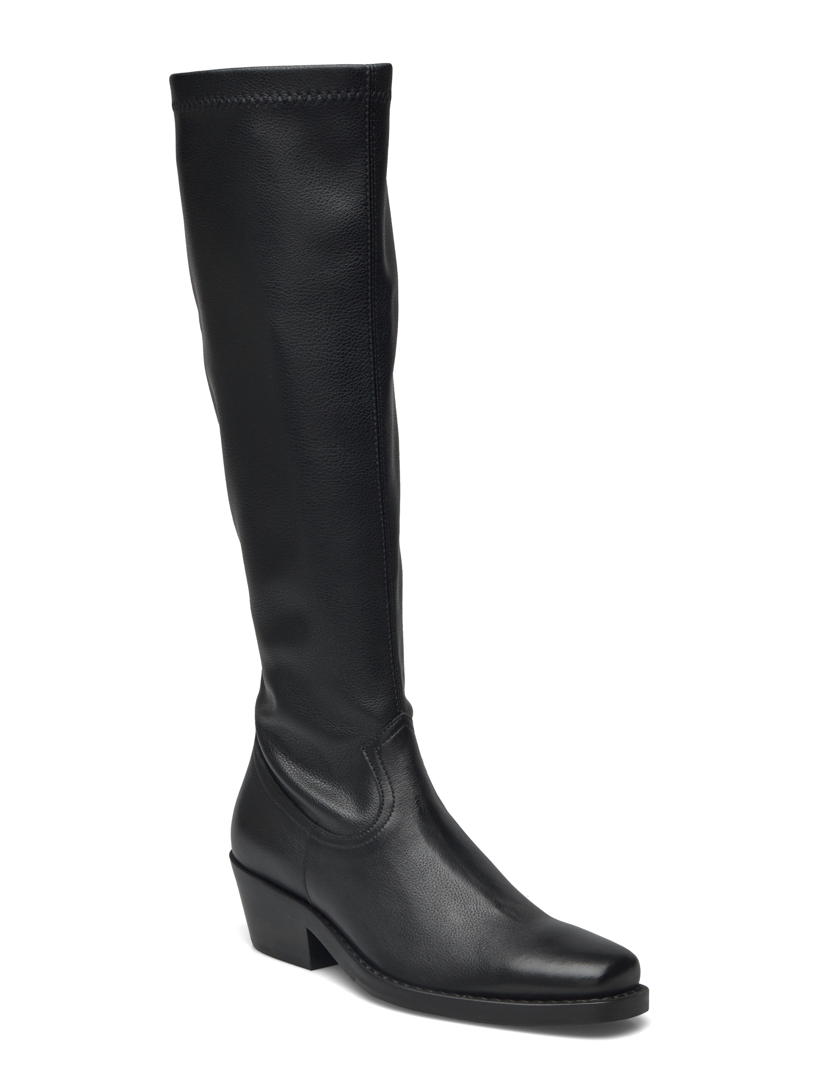 Billi Bi Long Boots - Langskaftede støvler - BLACK STRETCH / black