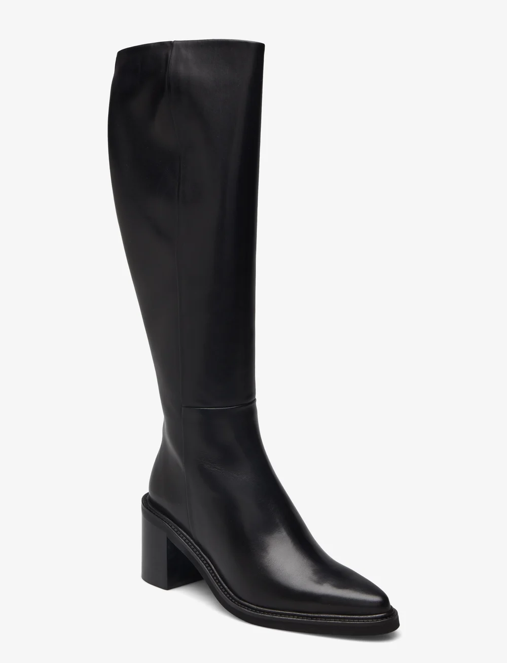 Billi Bi - Long Boots - langskaftede støvler - black calf - 0