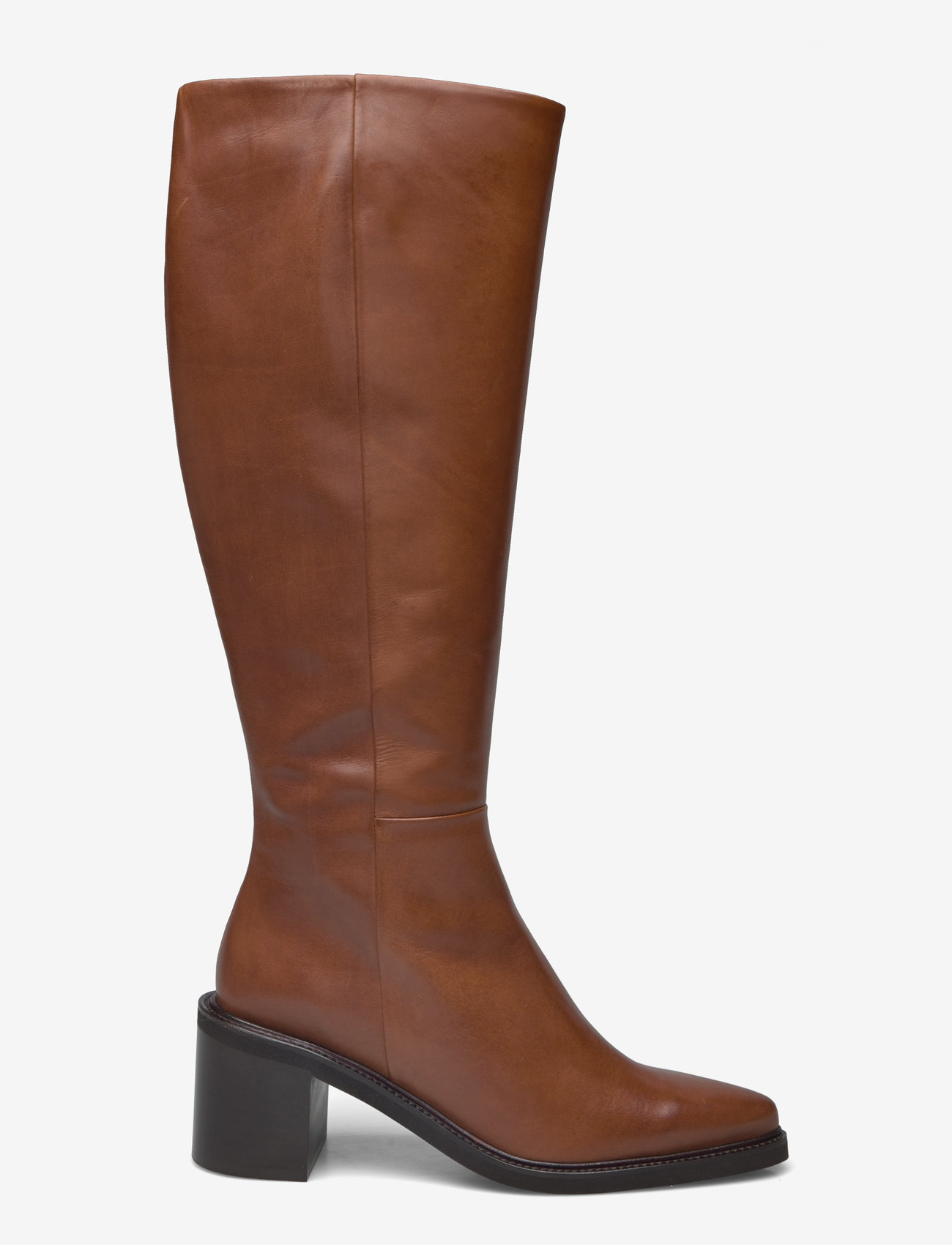 Billi Bi - Long Boots - langskaftede støvler - cognac calf - 1