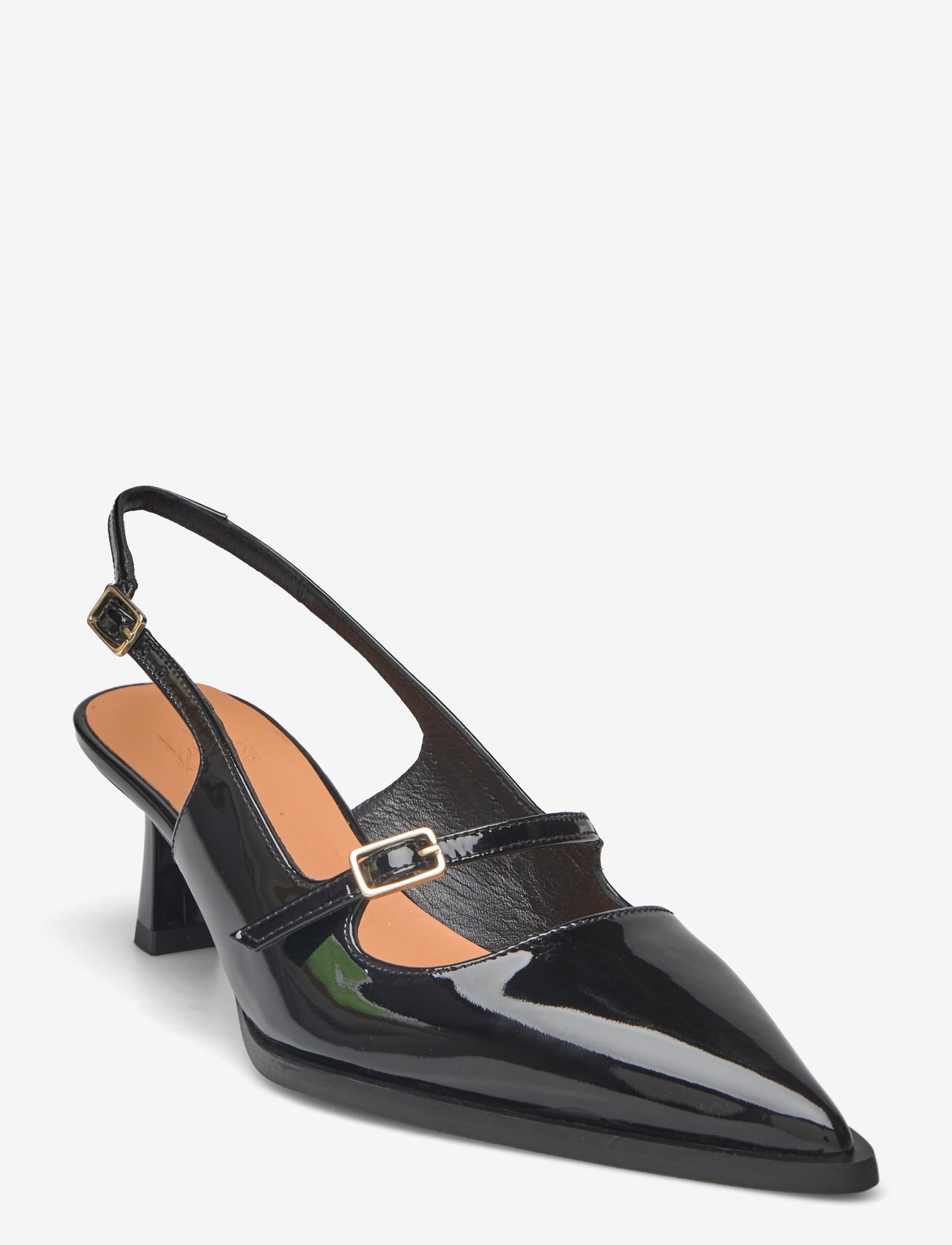 Billi Bi - Pumps - högklackade slingbacks - black patent - 0