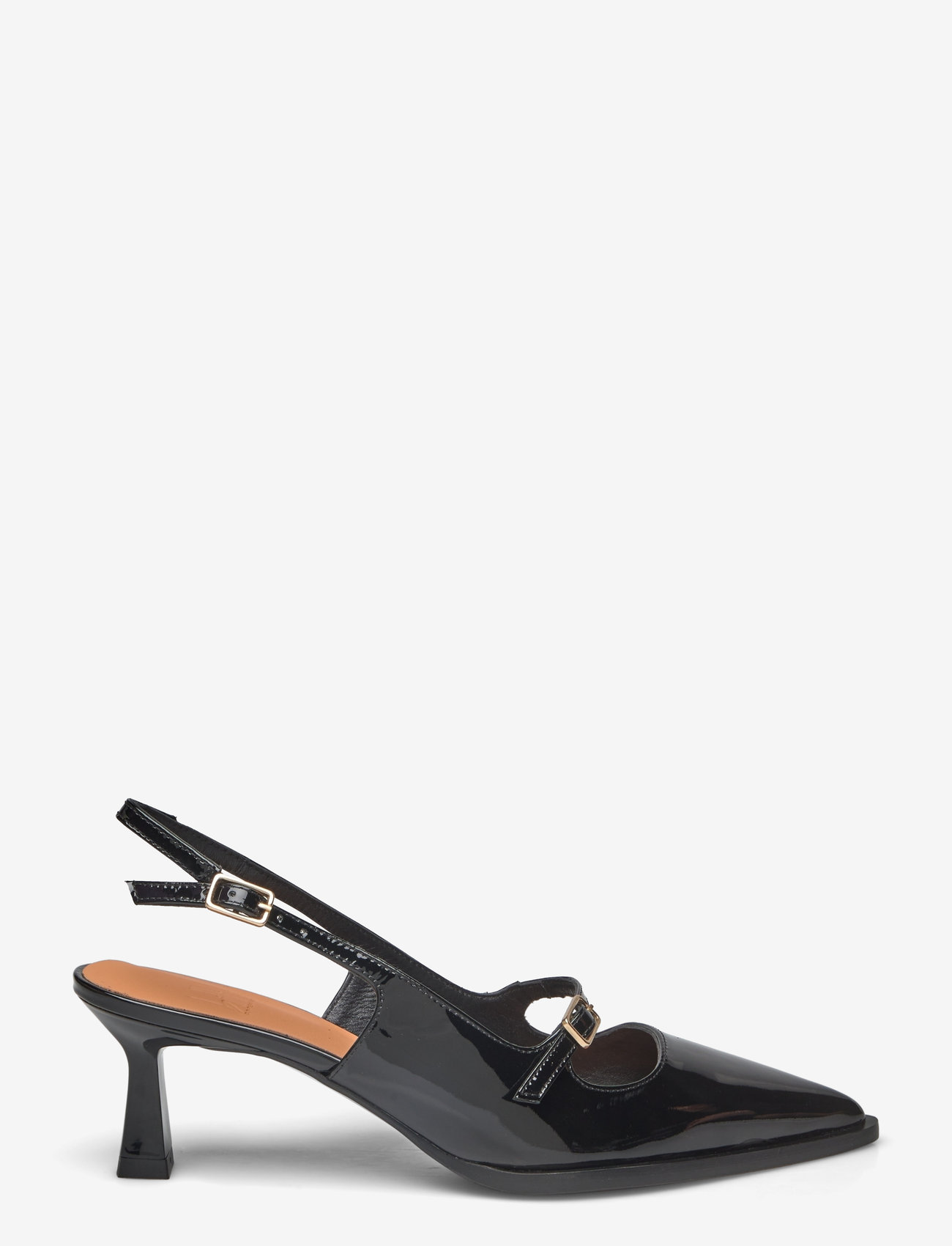 Billi Bi - Pumps - högklackade slingbacks - black patent - 1