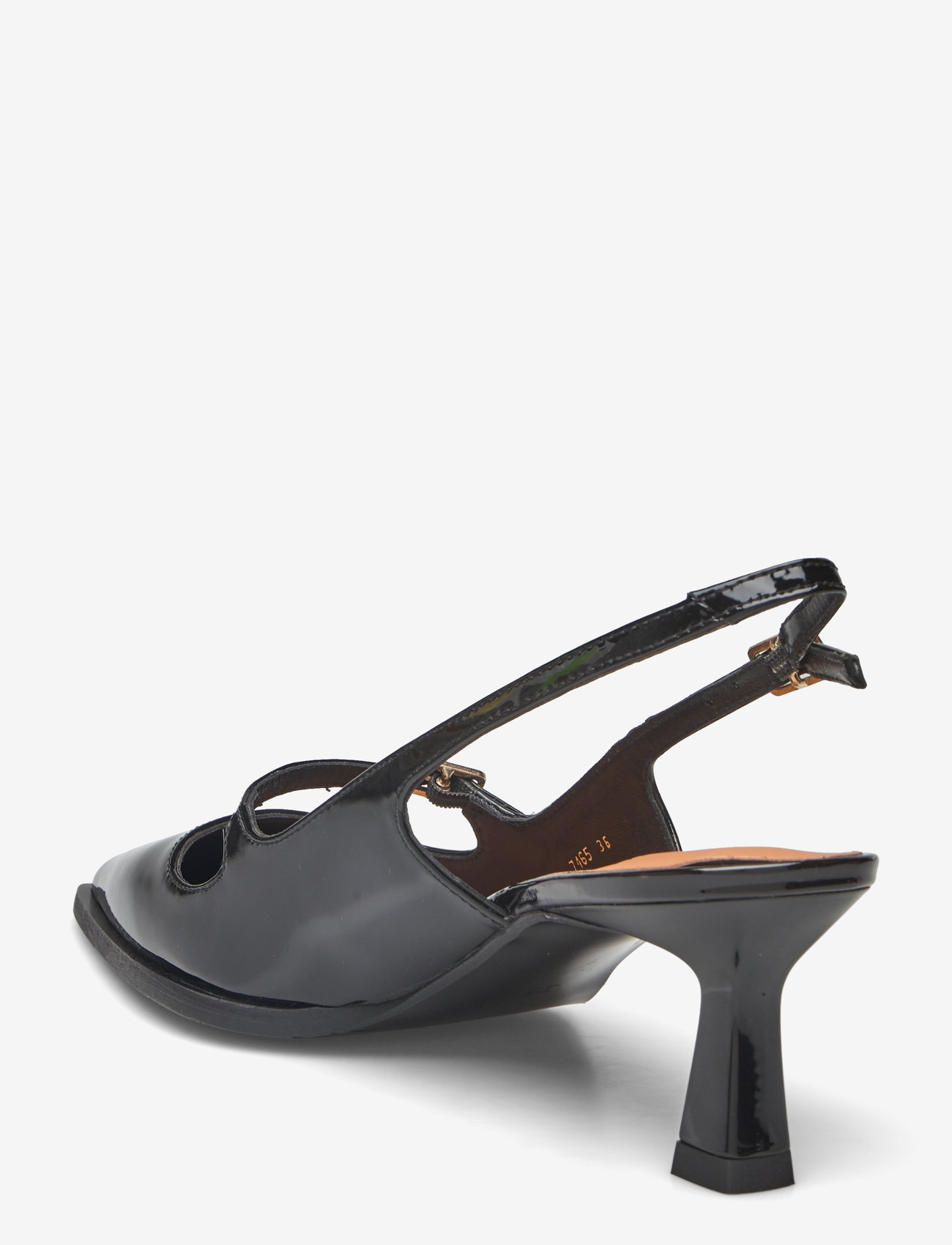Billi Bi - Pumps - högklackade slingbacks - black patent - 2