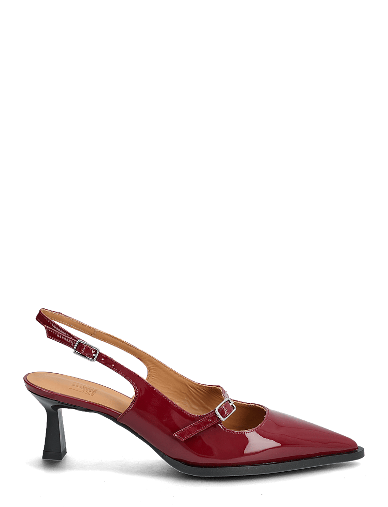 Billi Bi - Pumps - slingbacks med hæle - dark red patent - 1