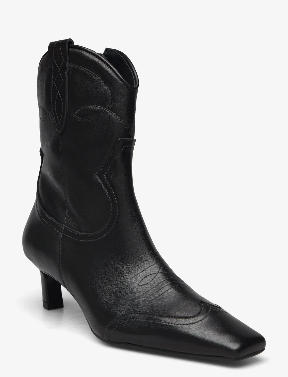 Billi Bi - Booties - støvletter - black nappa - 0