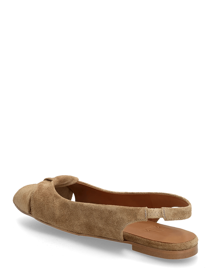 Billi Bi - Ballerina - matalakorkoinen slingbacks - cuoio babysilk suede - 2