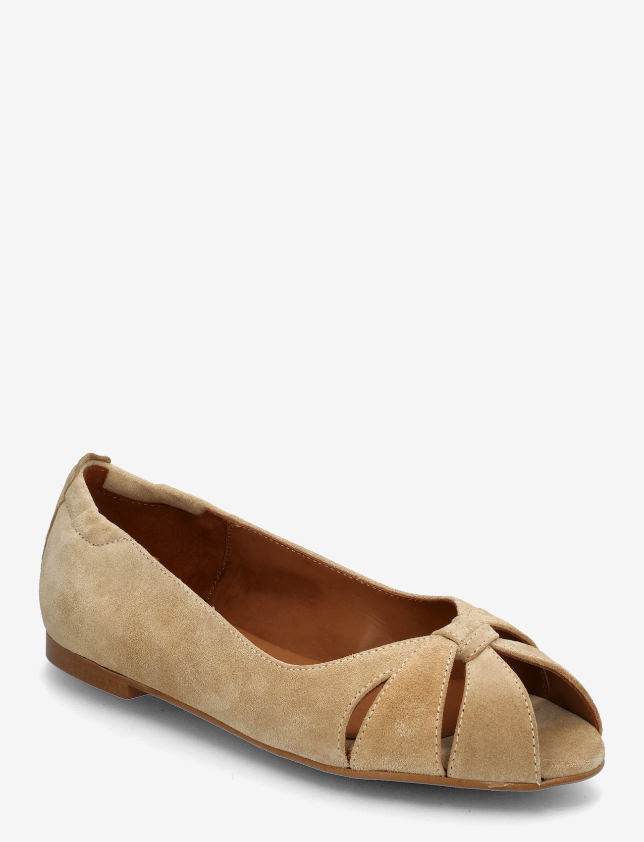 Billi Bi - Ballerina - kvinder - chameau babysilk suede - 0