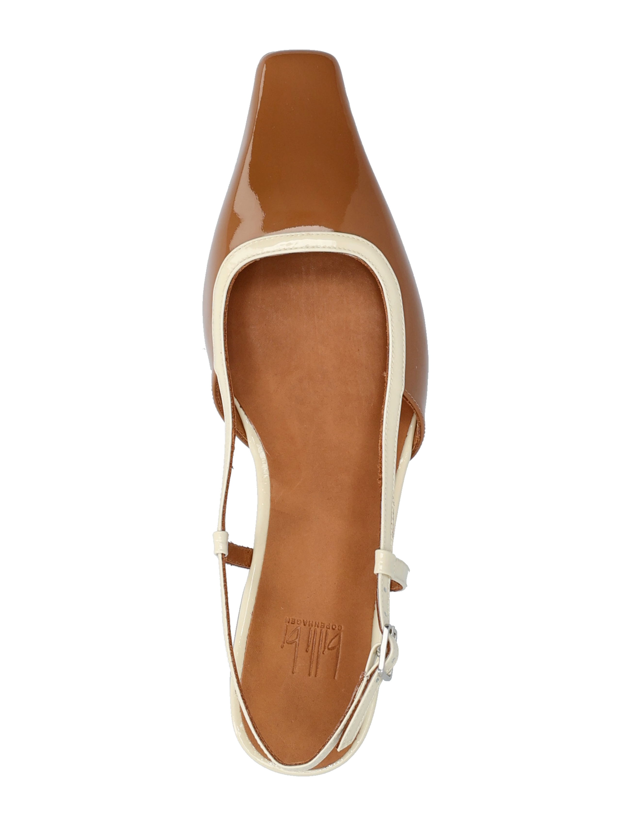 Billi Bi - Sling back - særlige begivenheder - camel  patent - 3