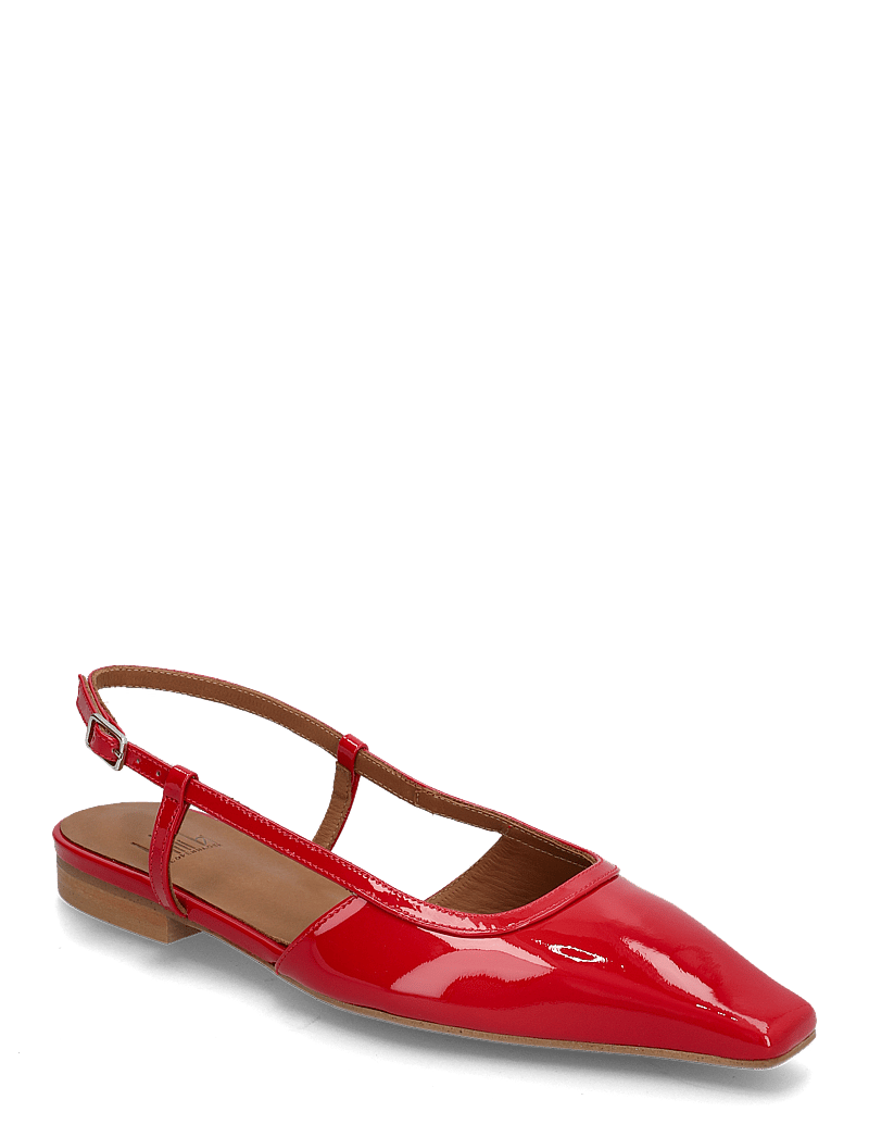 Billi Bi - Sling back - madalad slingback-kingad - red patent - 0