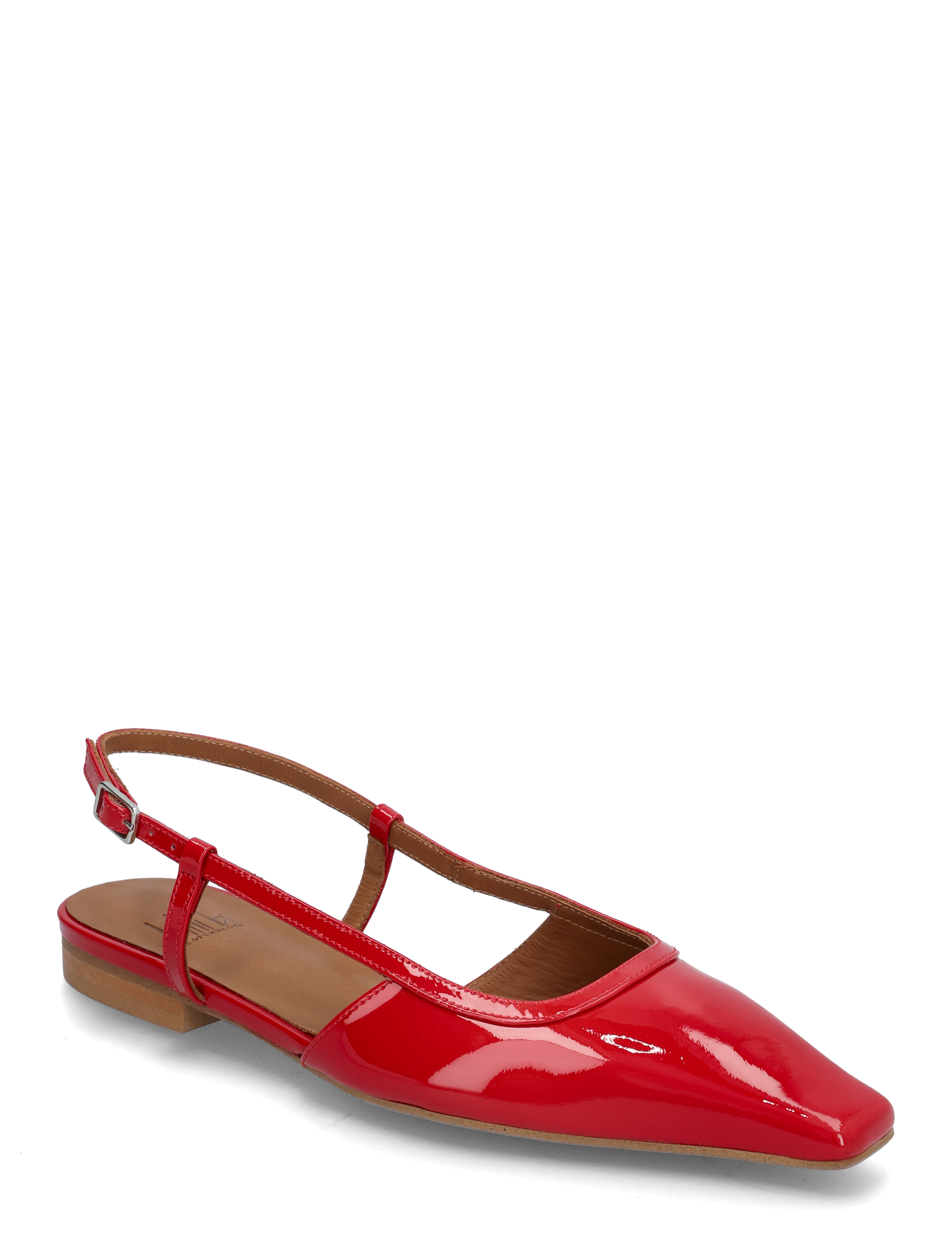Billi Bi Sling back - Flache Slingbacks - RED PATENT / red