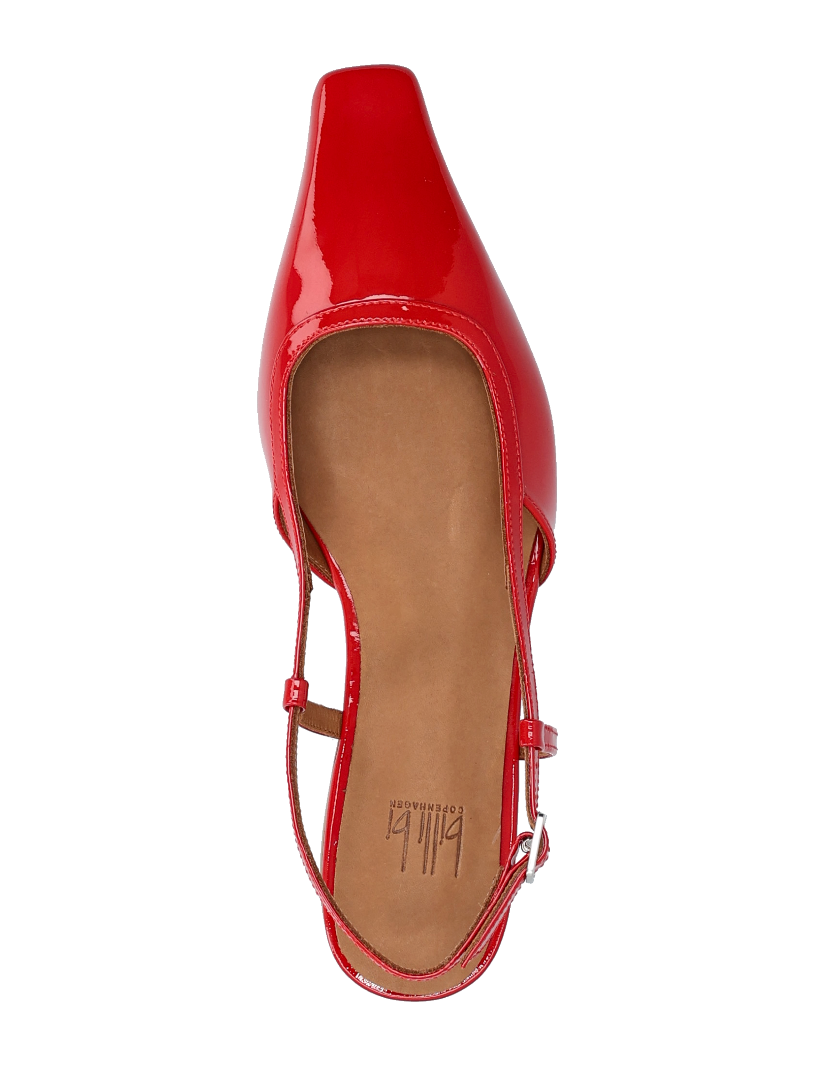 Billi Bi - Sling back - naised - red patent - 3