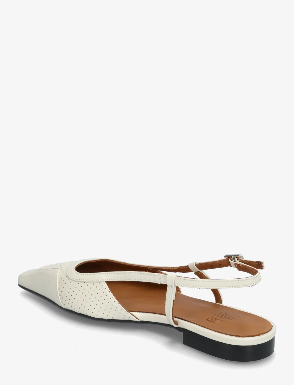 Billi Bi - Sling back - madalad slingback-kingad - cream polido - 2