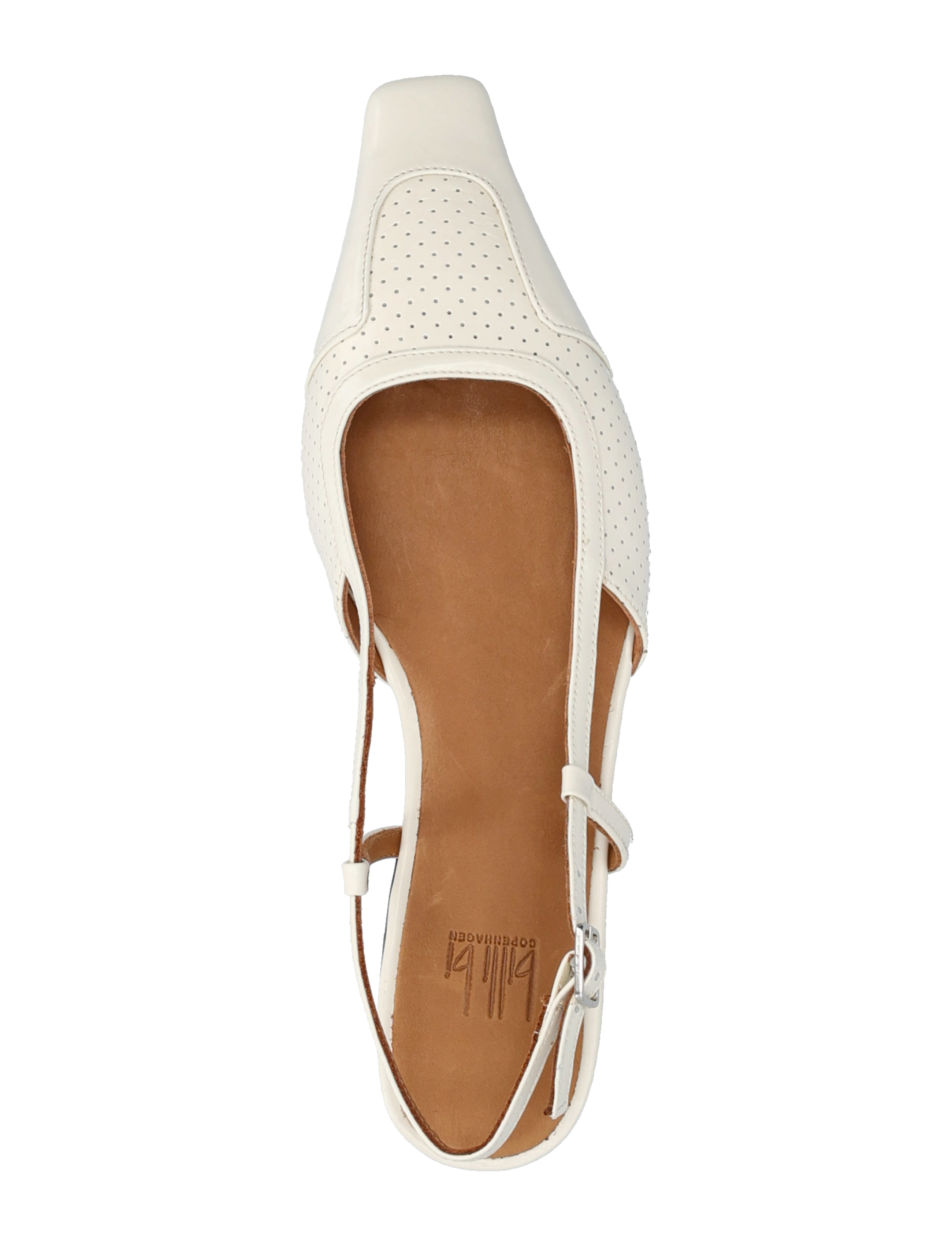 Billi Bi - Sling back - cream polido - 3