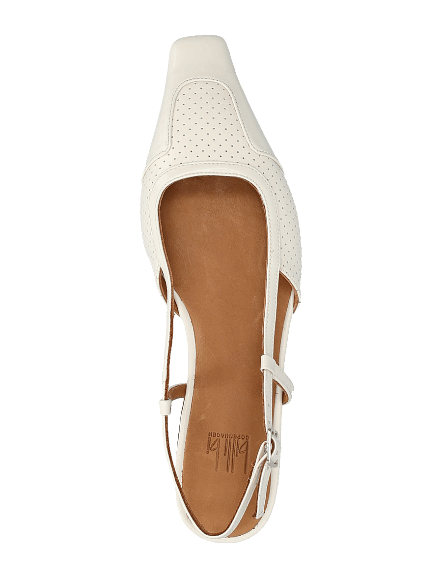 Billi Bi - Sling back - cream polido - 3