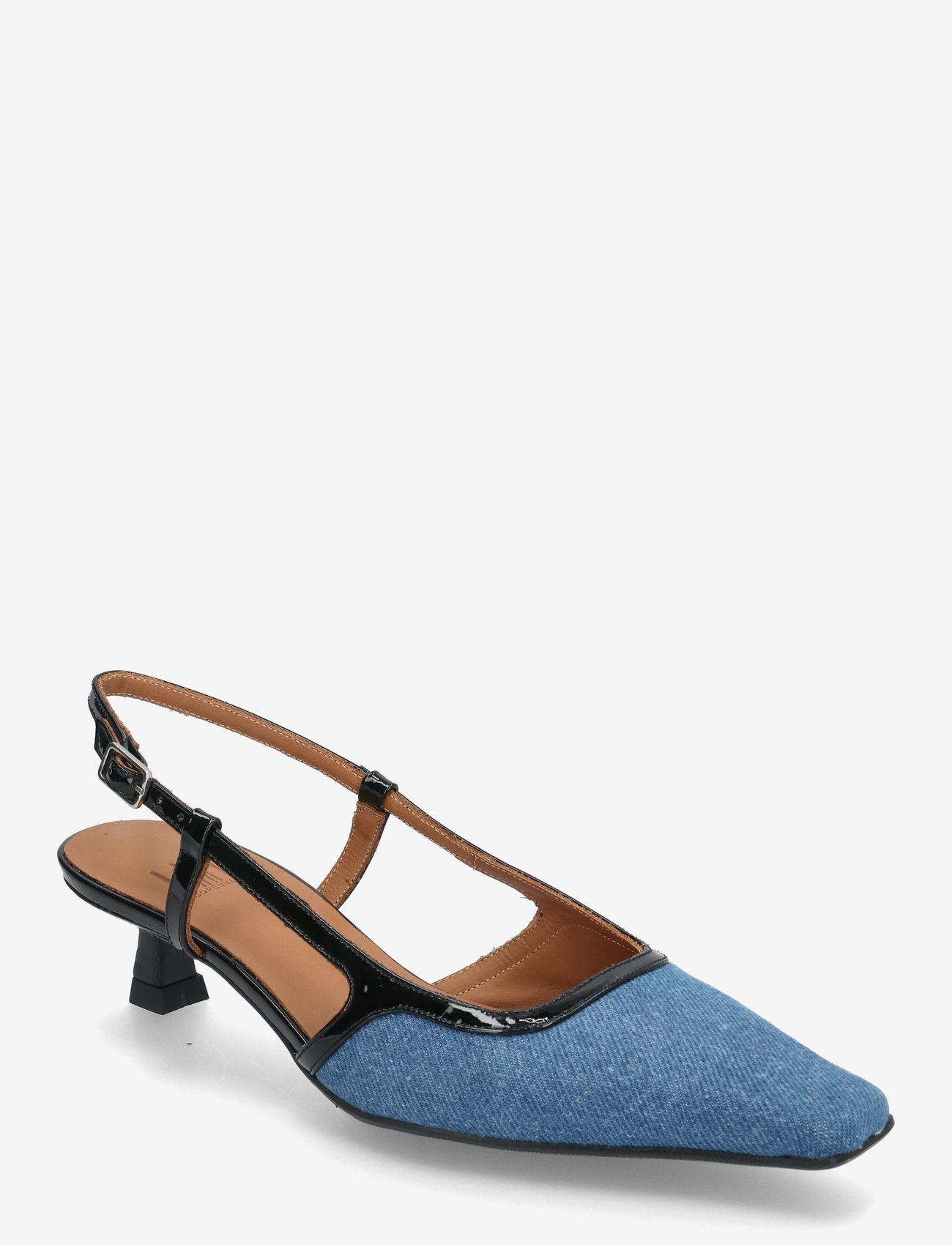 Billi Bi - Sling back - högklackade slingbacks - jeans denim - 0