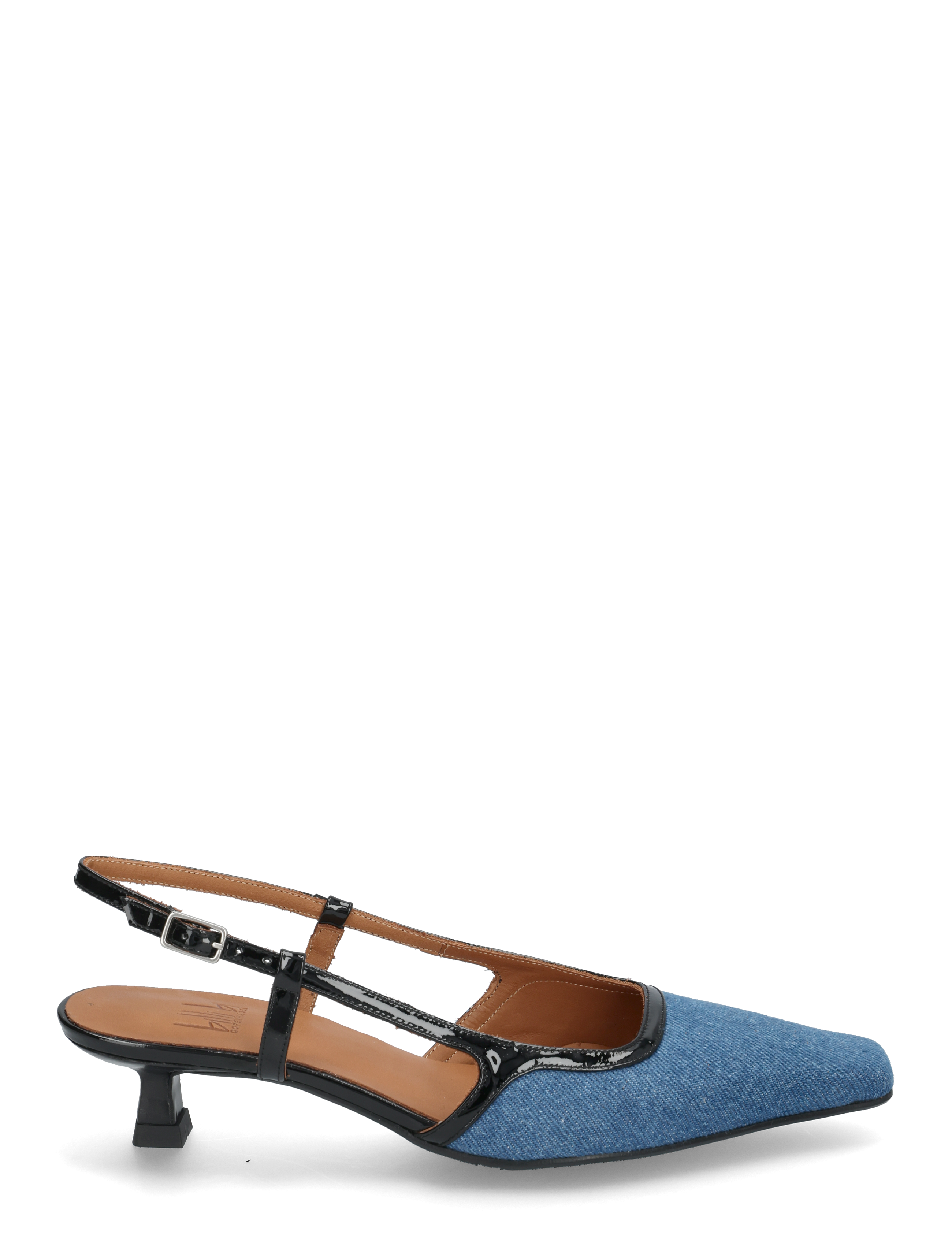 Billi Bi - Sling back - kvinder - jeans denim - 1
