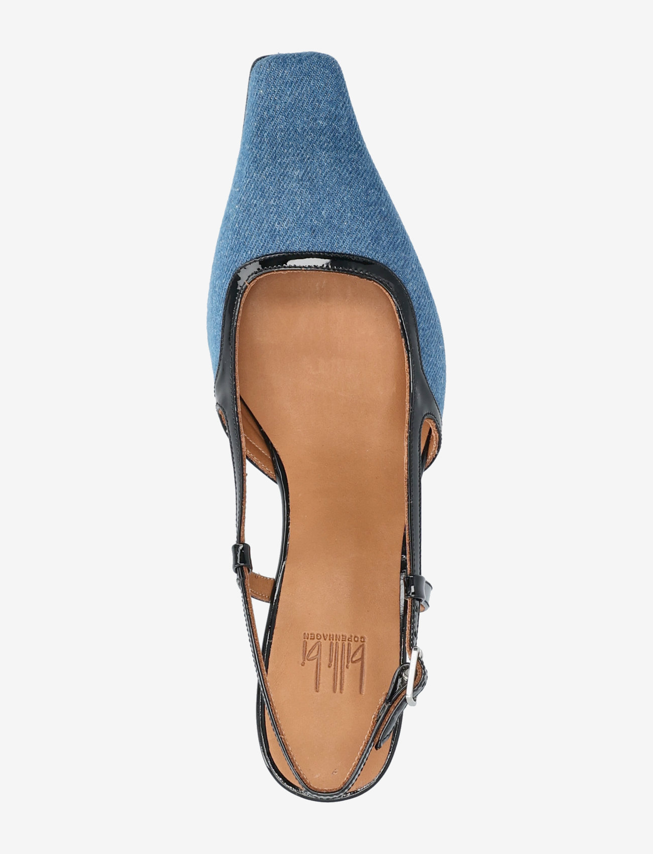 Billi Bi - Sling back - högklackade slingbacks - jeans denim - 3