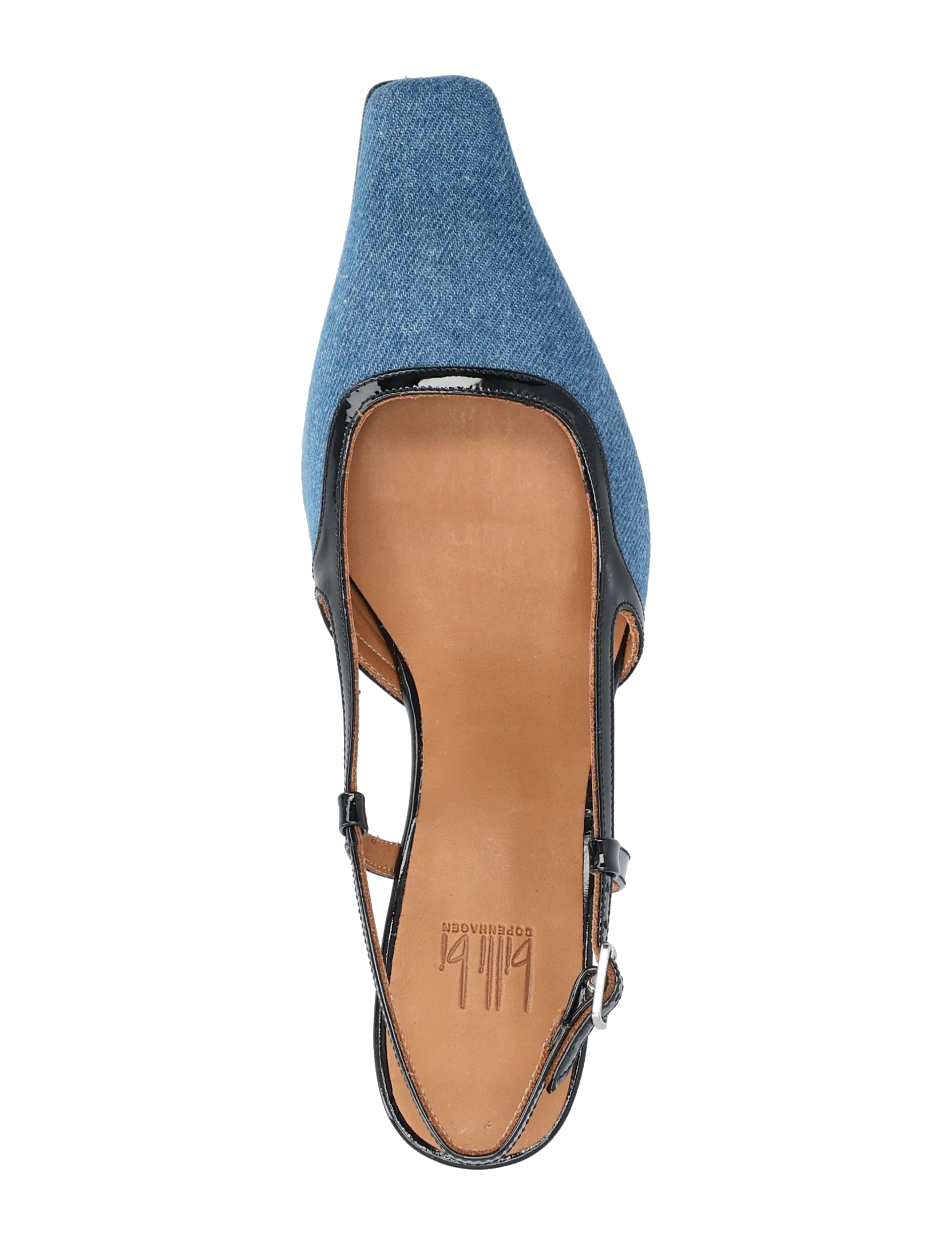 Billi Bi - Sling back - kvinder - jeans denim - 3