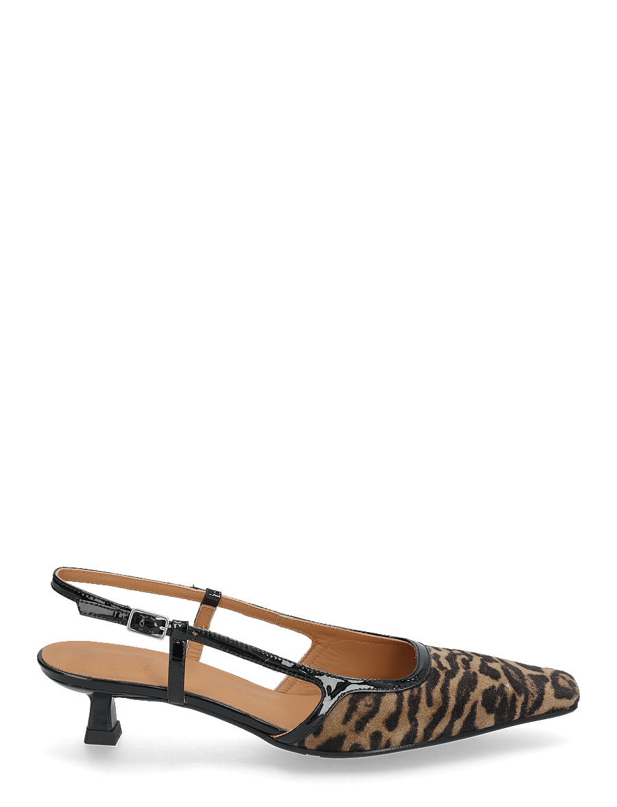 Billi Bi - Sling back - heeled slingbacks - leopardo cuoio suede - 1