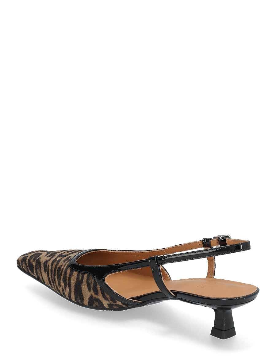 Billi Bi - Sling back - heeled slingbacks - leopardo cuoio suede - 2