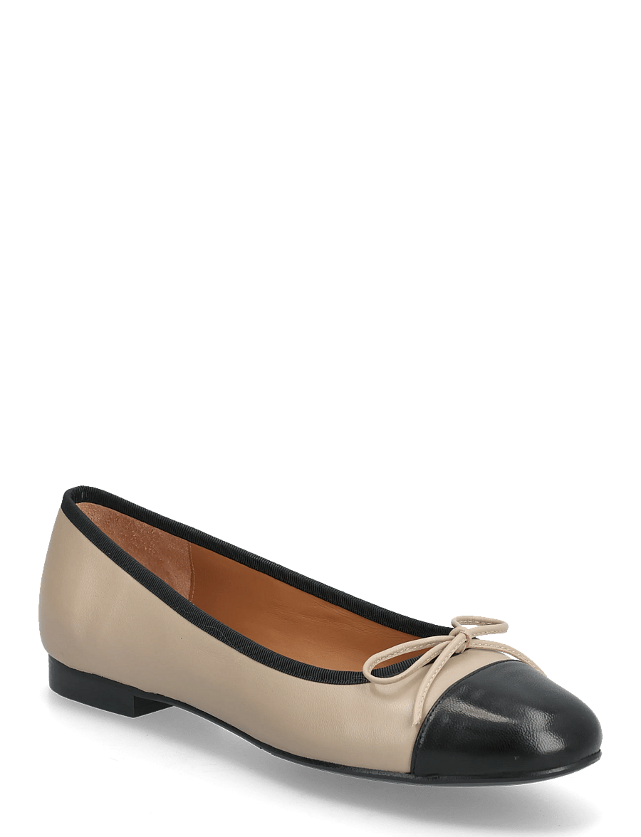 Billi Bi - Ballerina - besondere anlässe - black nappa/beige nappa - 0