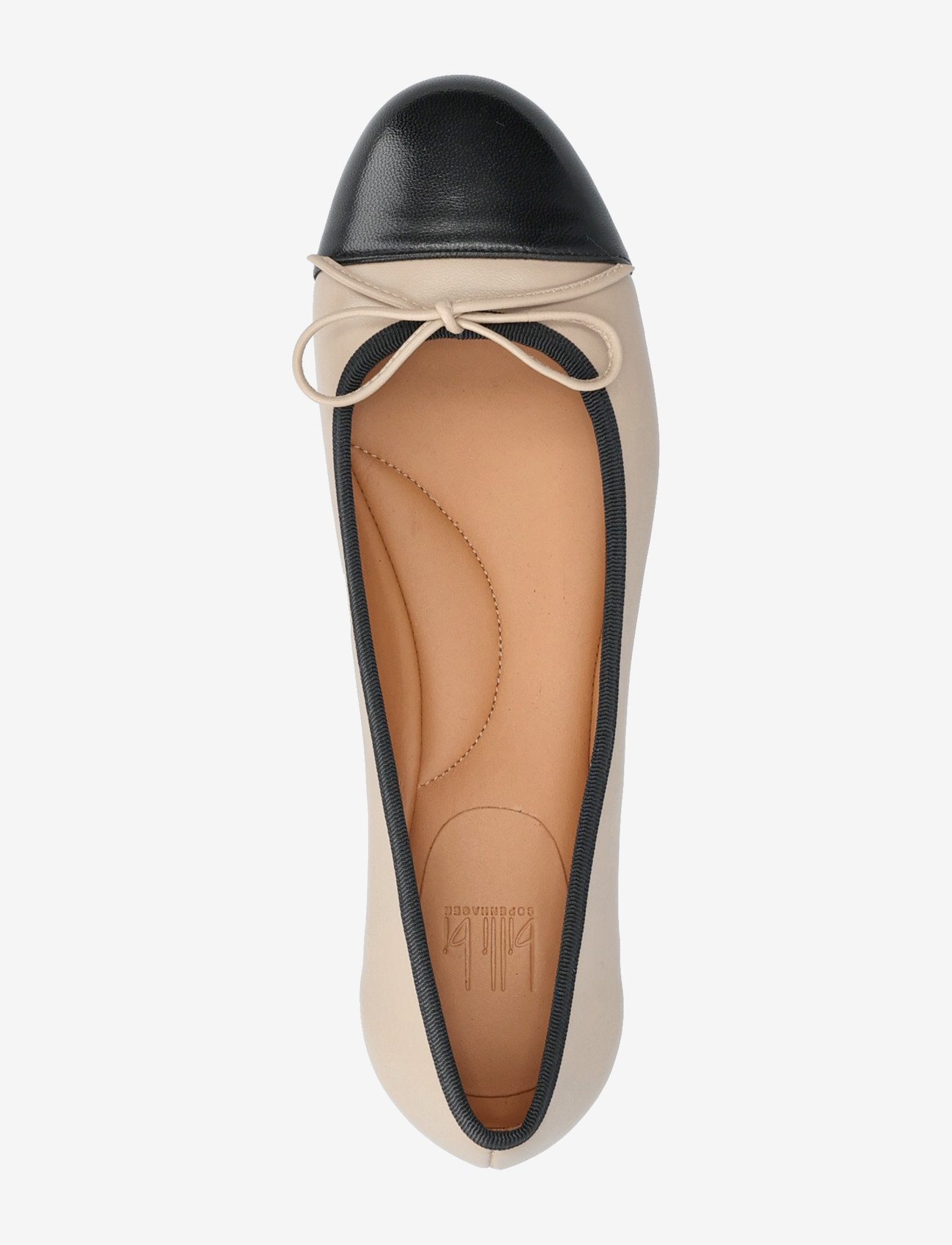 Billi Bi - Ballerina - særlige begivenheder - black nappa/beige nappa - 3